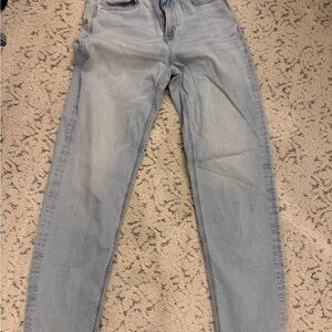 American Eagle Outfitters Light Blue Skinny Jeans Size 4 X-Long